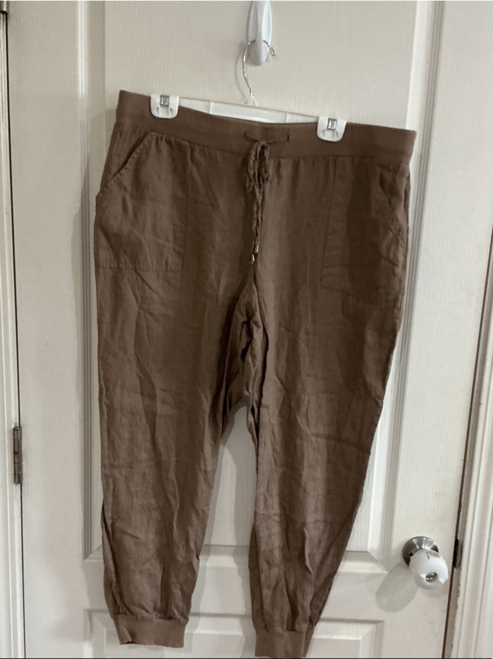 Style & Co. Men's Taupe Drawstring Joggers